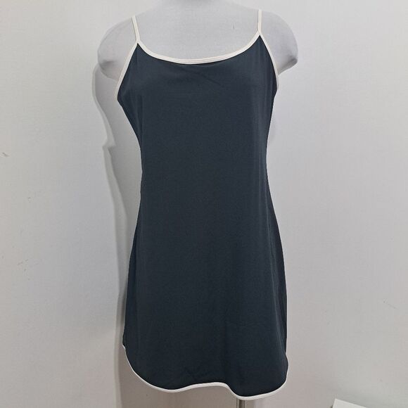 Abercrombie & Fitch Traveler Activewear Mini Dress Large Black - Picture 15 of 15